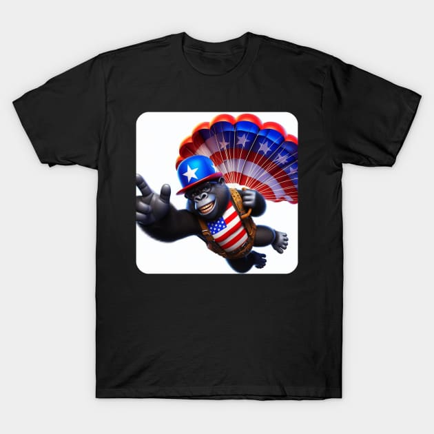 Grumpy Gorilla #31 T-Shirt by The Black Panther